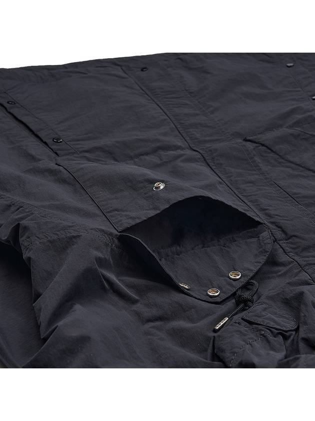 Pocket Zip-Up Hoodie Black - TEN C - BALAAN 11