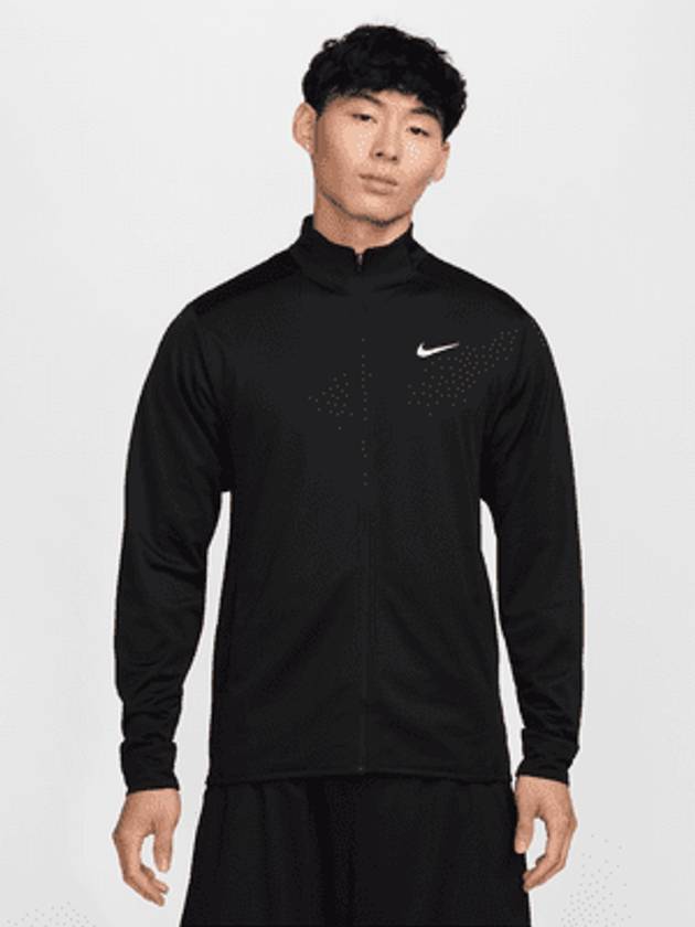 Dri Fit Totality Zip-Up Jacket Black - NIKE - BALAAN 2