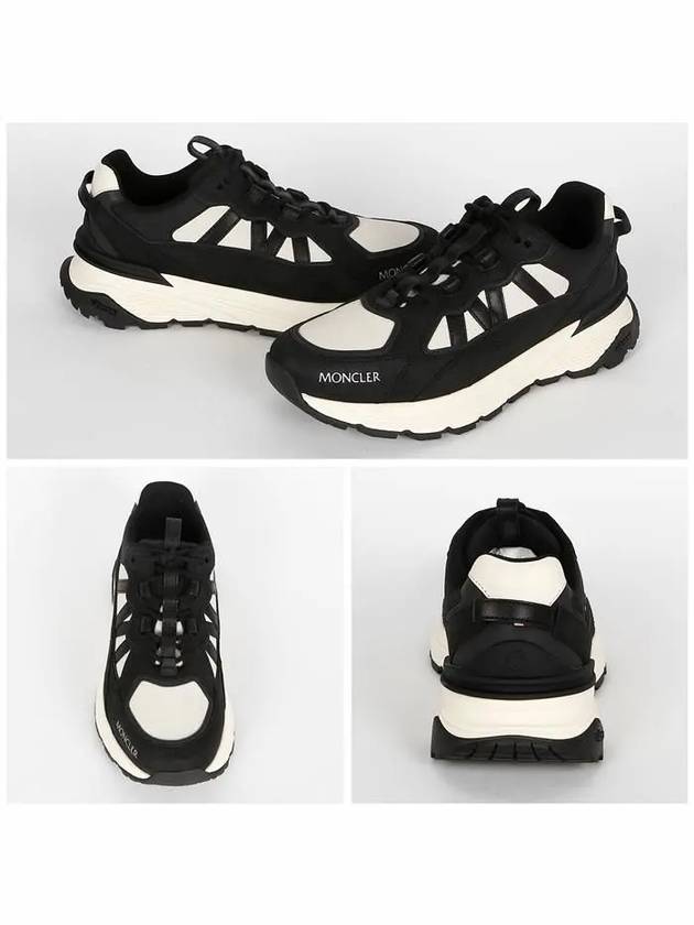 Light Runner Low Top Sneakers Black - MONCLER - BALAAN 3