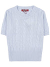 Pleated short sleeve knit FLIRT 005 - MAX MARA - BALAAN 1