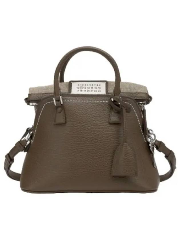 Mini Classic Shoulder Bag Bark Brown - MAISON MARGIELA - BALAAN 1