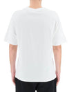 Men's Kyle Logo Print Cotton Jersey Short Sleeve T-Shirt  White - A.P.C. - BALAAN 4