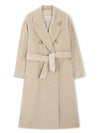 Madame Double Coat Beige - MAX MARA - BALAAN 2