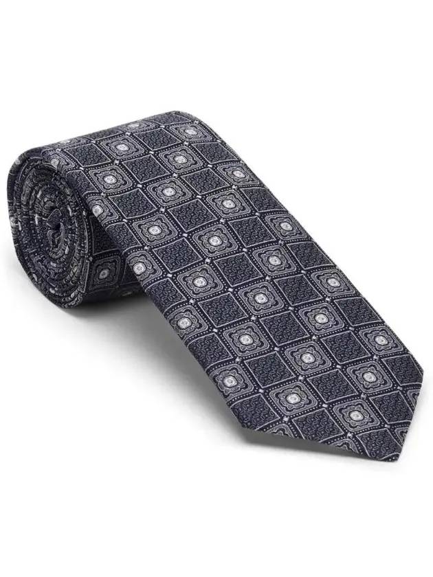 Silk Jacquard Tie - BRUNELLO CUCINELLI - BALAAN 4