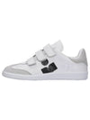 Beth Logo Leather Low Top Sneakers White - ISABEL MARANT - BALAAN 2