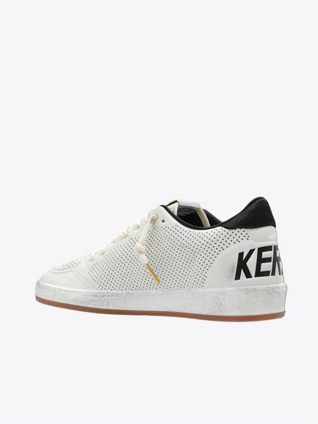 Ballstar Low Top Sneakers White Black - GOLDEN GOOSE - BALAAN 4