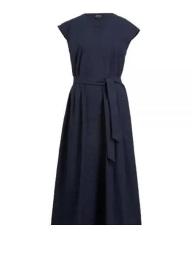 Willow Long Dress Dark Navy Blue - A.P.C. - BALAAN 2