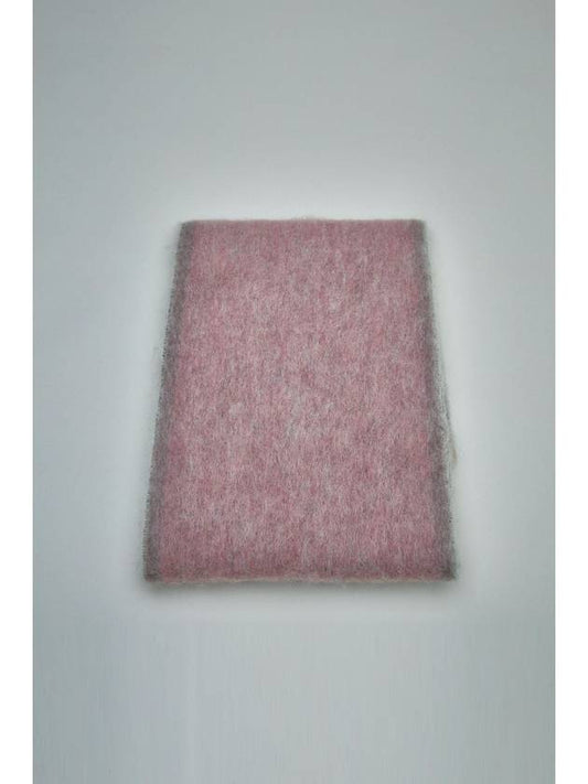 [ACNE STUDIOS] MOHAIR WOOL SCARF FRINGE FN-UX-SCAR000328 DUSTY PINK - ACNE STUDIOS - BALAAN 2