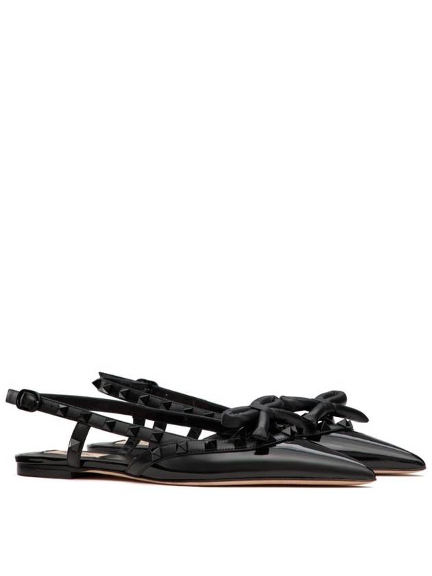 VALENTINO ROCKSTUD BOW BALLERINA - VALENTINO - BALAAN 2