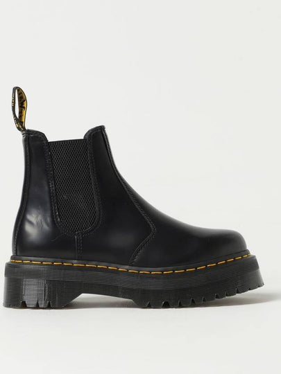 Women's 2976 Quad Chelsea Boots Black - DR. MARTENS - BALAAN 2