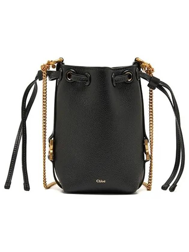 Marcie Micro Bucket Bag Black - CHLOE - BALAAN 2