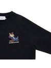 Maison Kitsune Men's Dressed Fox Print Sweatshirt JM00331KM0001 BK - MAISON KITSUNE - BALAAN 4