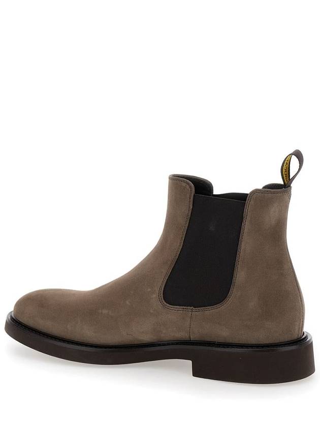 'Beatles' Brown Chelsea Boots In Suede Man - DOUCAL'S - BALAAN 3