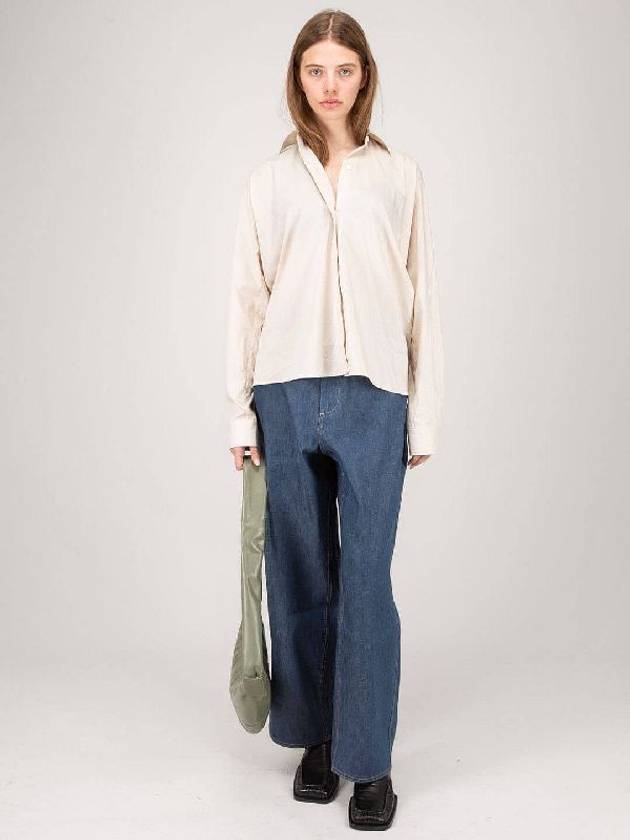 Tilted Shirt Ivory - LEMAIRE - BALAAN 3