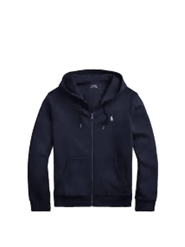 Embroidered Pony Logo Zip Hoodie Up Navy - POLO RALPH LAUREN - BALAAN 1