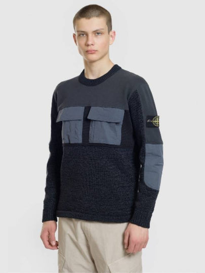 Chest pocket round knit 7015568D8 - STONE ISLAND - BALAAN 2