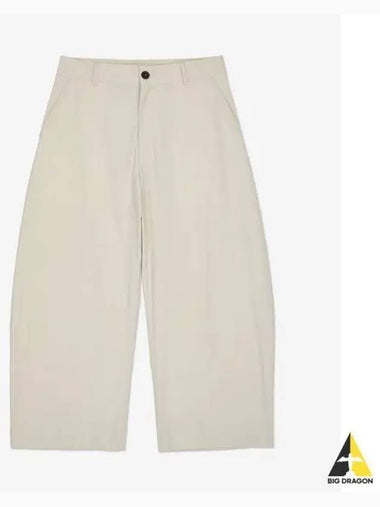 Bosun Wide Crop Pants Bon BOSUNSNM945BONE - STUDIO NICHOLSON - BALAAN 1