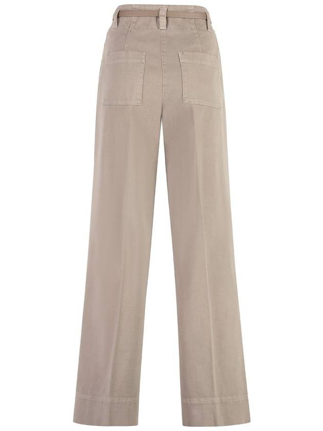 Peserico Cotton Gabardine Trousers - PESERICO - BALAAN 2