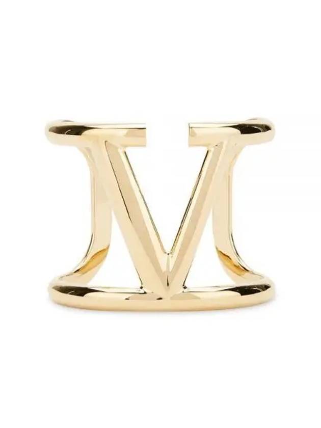 V Logo Signature Bracelet Gold - VALENTINO - BALAAN 2