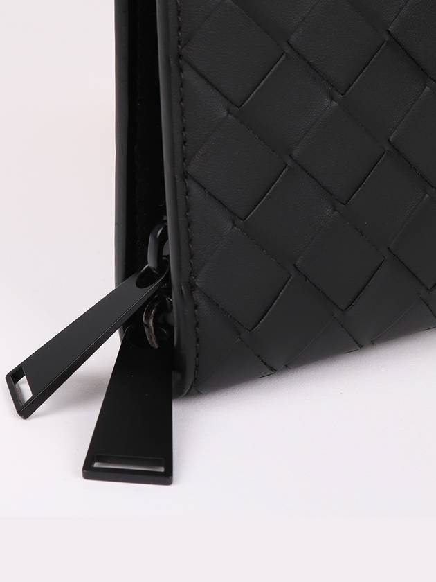 New Document Black Large Clutch Bag - BOTTEGA VENETA - BALAAN 4