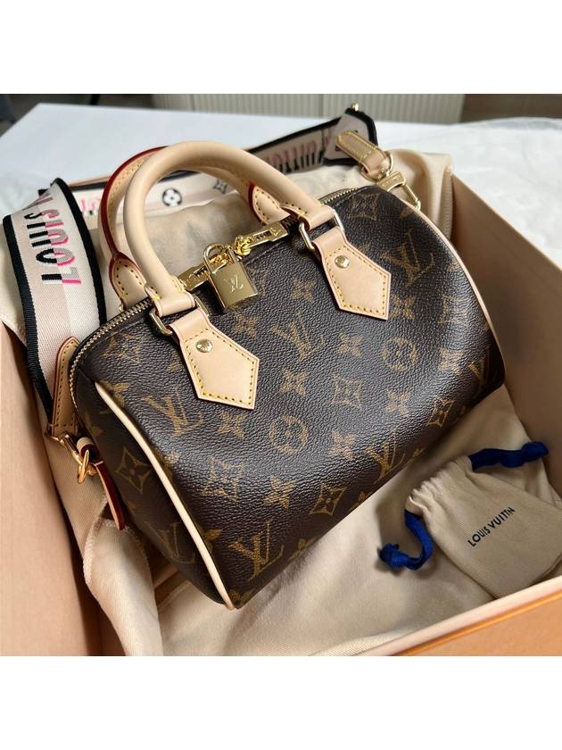 Speedy Bandouliere 20 Monogram Tote Bag Brown - LOUIS VUITTON - BALAAN 4