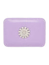 Daisy Slim Mini Transportation Card Wallet Lavender - LE MASQUE - BALAAN 1