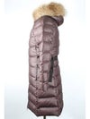 Women s Fabre Fox Fur Brown Padding - MONCLER - BALAAN 3