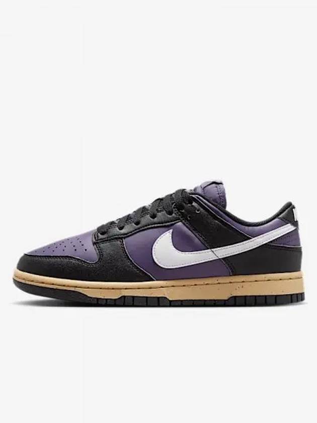 Dunk Low Next Nature Women s Sneakers Dark Raisin Black Sesame White DD1873 500 749466 - NIKE - BALAAN 1