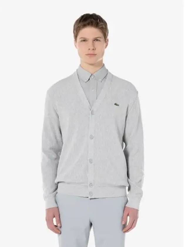 Men s Rings Basic V neck Spring Fall Cardigan AH986E 54G CCA Domestic Product GQ2N24021642702 - LACOSTE - BALAAN 1