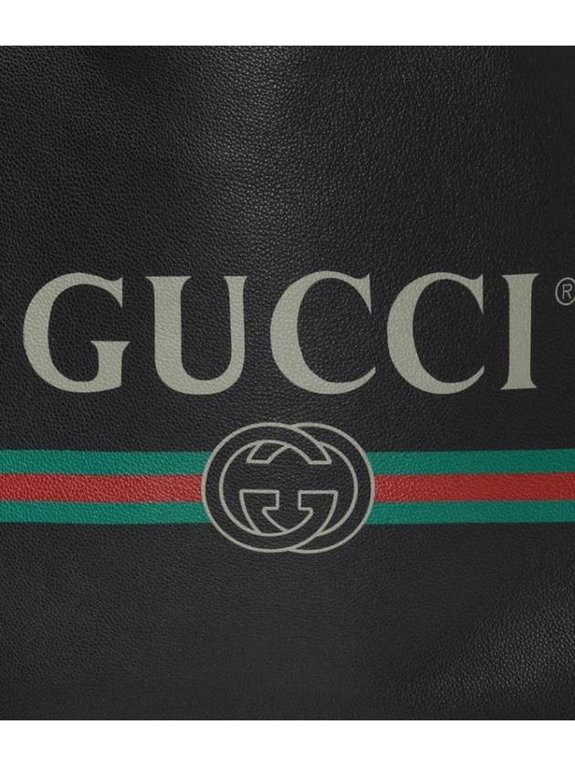 Vintage Logo Tote Bag Black - GUCCI - BALAAN 7