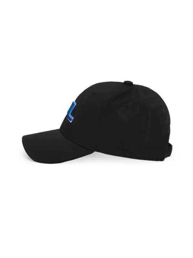 Angus Embroidered Logo Ball Cap Black - J.LINDEBERG - BALAAN 5