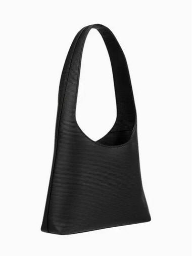 JEANS Women s Black CKJ Minimal Monogram Shoulder Bag DH3465 001 - CALVIN KLEIN - BALAAN 1