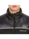 High Neck Goose Down Zip-Up Jacket Black - MONCLER - BALAAN 8