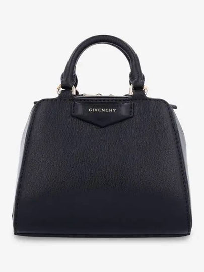 Antigona Cube Leather Tote Bag Black - GIVENCHY - BALAAN 2