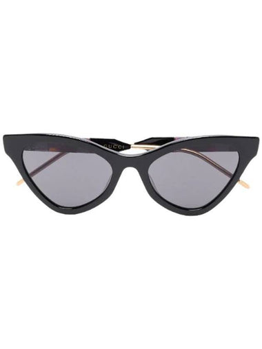 Eyewear Women's Cat Eye Tinted Lens Sunglasses Black - GUCCI - BALAAN 1