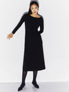 MINIMAL MAXI DRESS BLACK - KIMDOH - BALAAN 3