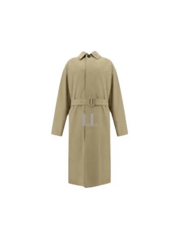 Light Cotton Twill Trench Coat Beige - BOTTEGA VENETA - BALAAN 2