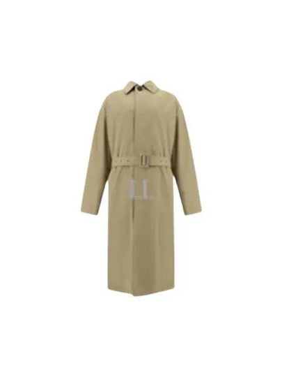 Light Cotton Twill Trench Coat Beige - BOTTEGA VENETA - BALAAN 2