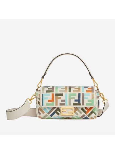 Baguette Canvas Shoulder Bag - FENDI - BALAAN 2