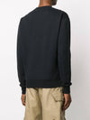 Men's Small Heart Logo Sweatshirt Black - AMI - BALAAN 6