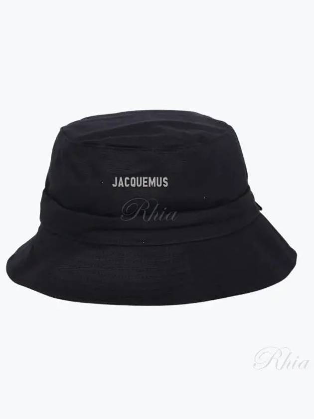 Le Bob Gadjo Bucket Hat Black - JACQUEMUS - BALAAN 2