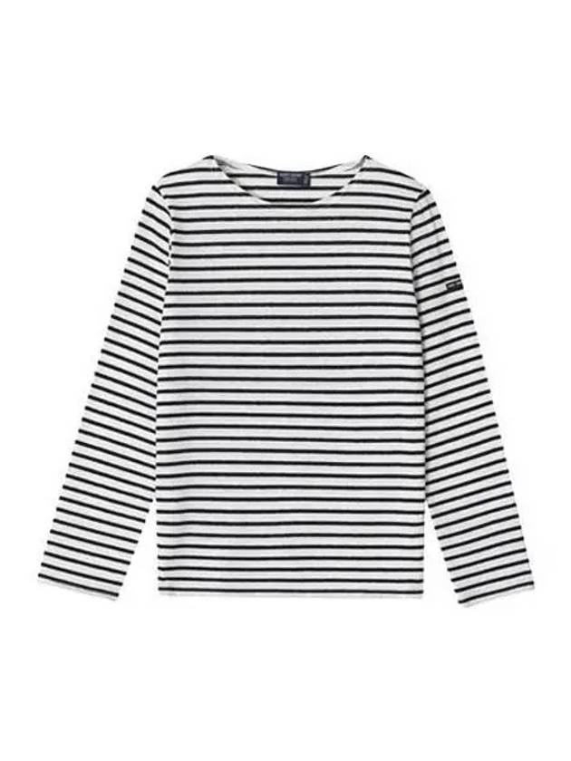 Linen Minquiers Jersey Long Sleeve T Shirt 0405 - SAINT JAMES - BALAAN 1