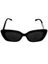 Lettering cat eye sunglasses CH5422B 1026S4 A71353 white logo - CHANEL - BALAAN 3