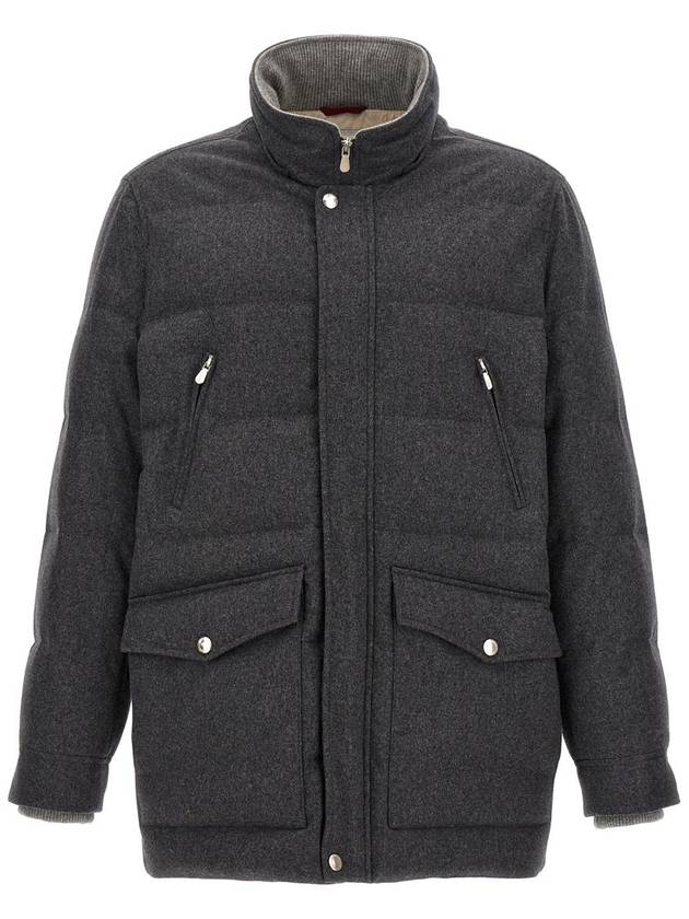 Brunello Cucinelli Long Hooded Down Jacket - BRUNELLO CUCINELLI - BALAAN 2