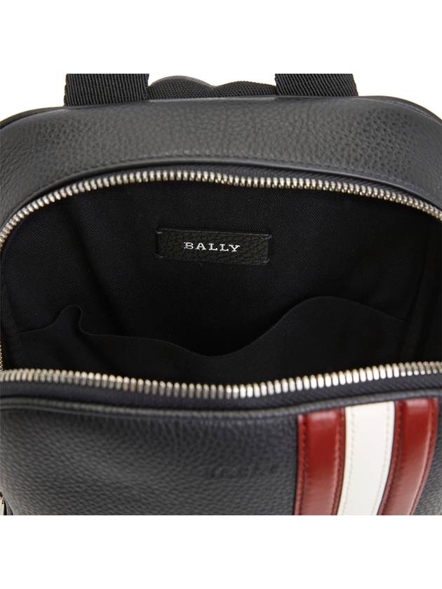 Chris Leather Cross Bag Black - BALLY - BALAAN 8