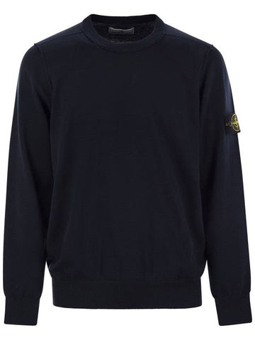 Crew-neck cotton jersey - STONE ISLAND - BALAAN 1