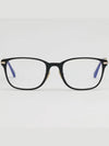 Blue light blocking glasses frame TF5715DB 005 horn rim Asian fit - TOM FORD - BALAAN 3