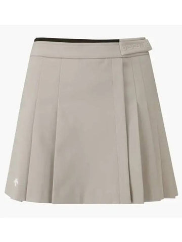 GOLF Women s Pleated A Line Skirt DP32WFSK93 - DESCENTE - BALAAN 1