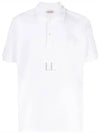 Skull Patch Short Sleeve Polo Shirt White - ALEXANDER MCQUEEN - BALAAN 2