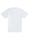 Organic Cotton Short Sleeve T-Shirt White - STONE ISLAND - BALAAN 3